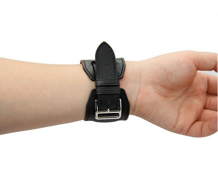 Leather Cuffs Cuff Apple Watch 1/2/3/4/5/38/40mm Black