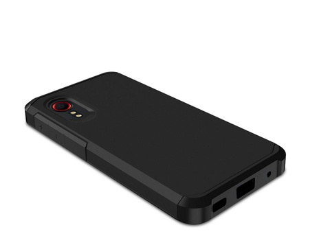 Matné puzdro Alogy Armor pre Samsung Xcover 5 Black Glass