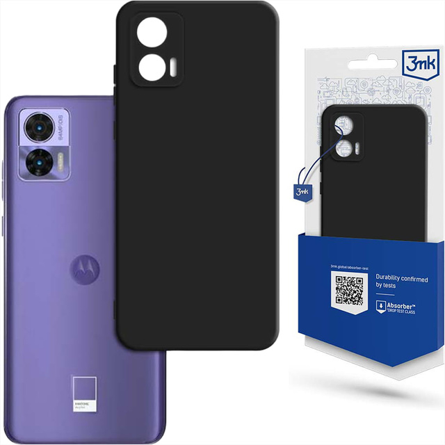 Pouzdro pro Motorola Edge 30 Neo 3mk Matt Case Cover Matte Black Back