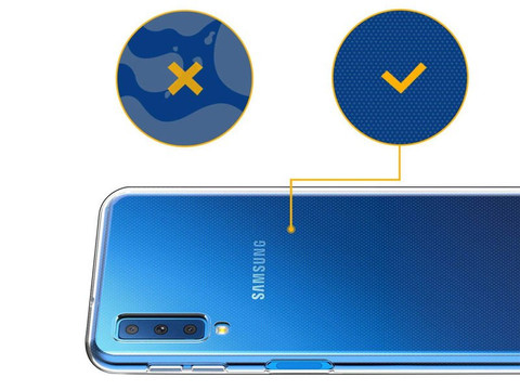Силіконовий чохол накладка Alogy для Samsung Galaxy A7 2018 A750 прозорий