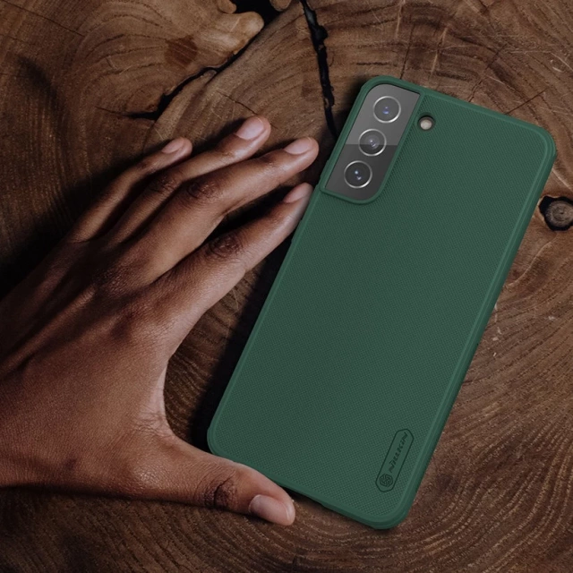 Міцний чохол Nillkin Super Frosted Shield Pro для Samsung Galaxy S22 (S22 Plus) синій
