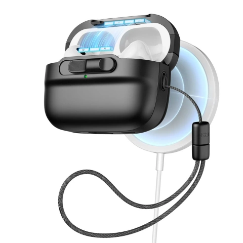 ESR Pulse Halolock MagSafe Hülle für Apple Airpods Pro 1 / 2 Schwarz