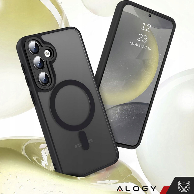 Чохол для Samsung Galaxy S24 Plus Mag Safe Case MagMat Phone Back Cover Matte Black