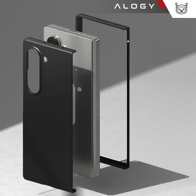 Pouzdro na iPhone 14 Pro Mag Safe Matt Case Cover matné Alogy Ring obrněné pouzdro na telefon černé