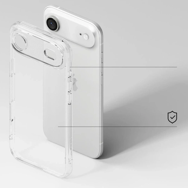 Etui do iPhone 17 Air Ringke Fusion Przezroczyste