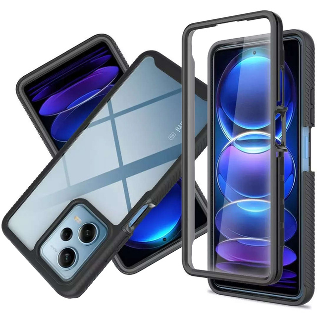 Захисний чохол для телефону Defense360 для Xiaomi Redmi Note 12 Pro 5G / POCO X5 Pro 5G чорний