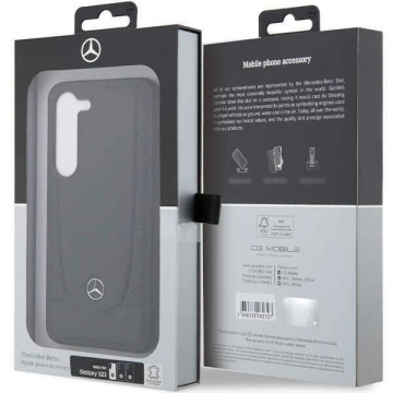 Чохол Mercedes Samsung Galaxy S23 HardCase Leather Urban Black