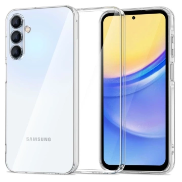 Flexair cover case for Samsung Galaxy A35 5G Clear