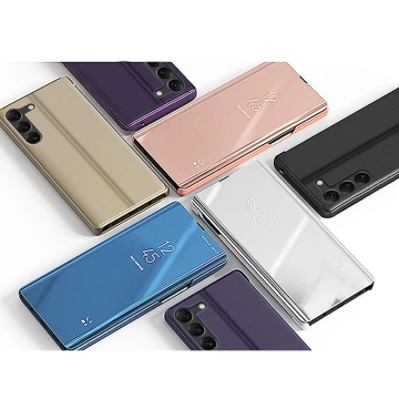 Відкидний чохол Clear View для Samsung Galaxy S23 Plus чорний