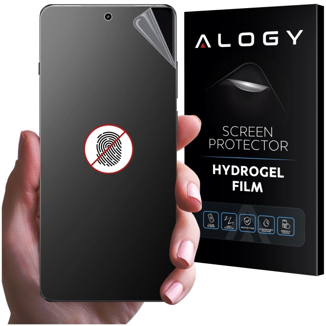 "MATTE" film for OnePlus 12 Hydrogel Alogy HydroSkin Matte Pro™ for the screen for the "FREE FINGERPRINT" case