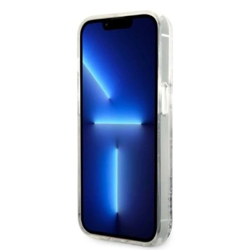 Etui Karl Lagerfeld KLHCP14LLNCHCS pre iPhone 14 Pro 6,1" pevné puzdro s trblietavou chupetovou hlavou