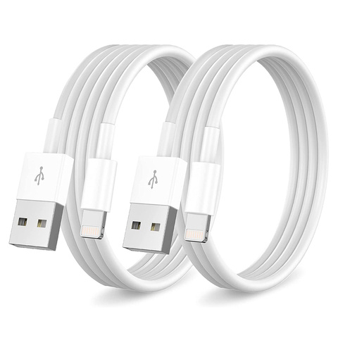 Kabel x2 sada 100cm Alogy USB to Lightning kabel Bílý