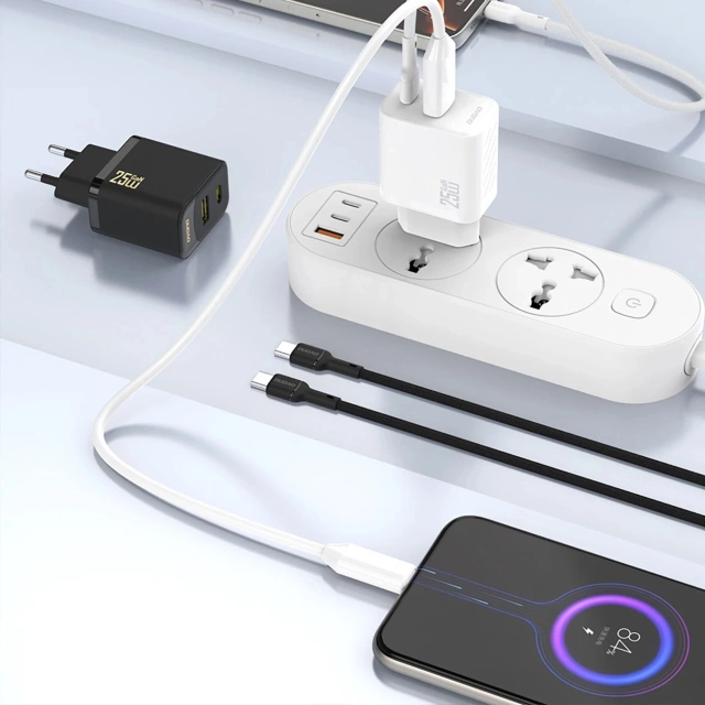 Ładowarka sieciowa Dudao A27 Biała GaN USB-C Ładowarka | Kompaktowa, Szybka