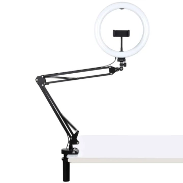 Desktop stand / tripod for LED clip 26cm vlog / stream Puluz for phone PKT3090B