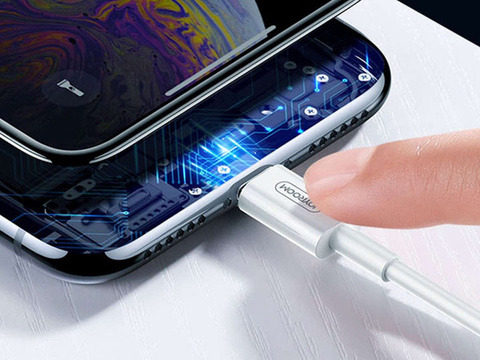 Kábel 1,2 m Joyroom S-M420 Ben Series USB-C Typ C do Lightning PD Biely