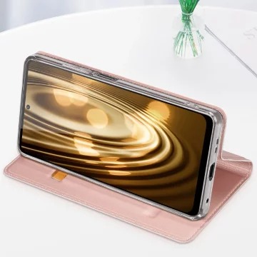 Чохол Dux Ducis Skin Pro для Xiaomi Redmi Note 12 Cover Flip Card Wallet Stand Gold