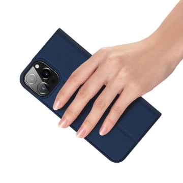 Dux Ducis Skin Pro Holster Flip Cover pro iPhone 13 Pro modrý