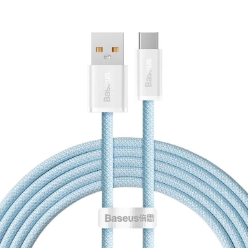 Kábel USB do USB-C Baseus Dynamic Series, 100W, 2m (niebieski)