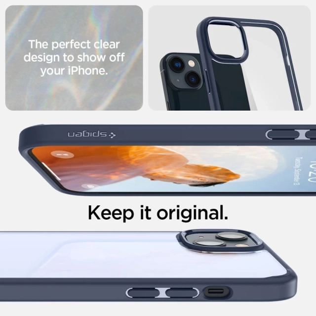 Spigen ultra hybridní iphone 14 plus tmavě modrá