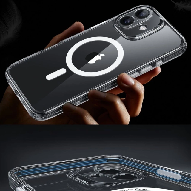 Etui ESR Classic Pro Set MagSafe iPhone 16 Clear Przezroczyste