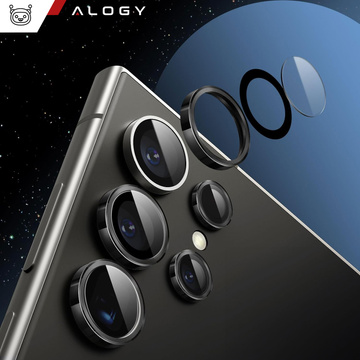 Sklo pre Samsung Galaxy S24 Ultra kryt objektívu fotoaparátu Objektívy fotoaparátu Alogy Lens Protector PRO ochranný kryt