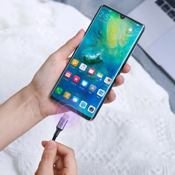 Kabel USB-C – USB-C 100W 5A 1.5m Ugreen US316 90120 PD QC FCP Szary