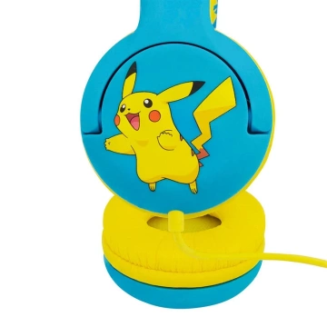 Дротові навушники OTL для дітей Pokemon Pikachu синьо-жовті
