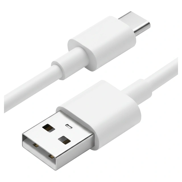Xiaomi originálny USB - USB-C kábel typu C silný rýchly 120W PD 6A 1M drôt Biely