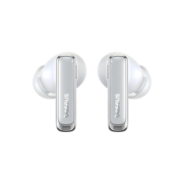 Słuchawki Baseus Bowie M2s Ultra TWS z ekranem LCD – białe