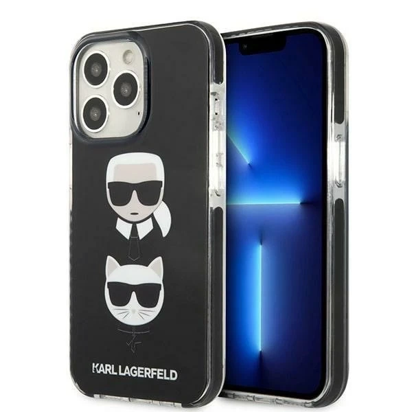 Чохол Etui Karl Lagerfeld KLHCP13XTPE2TK для iPhone 13 Pro Max 6,7" чорний/чорний Karl