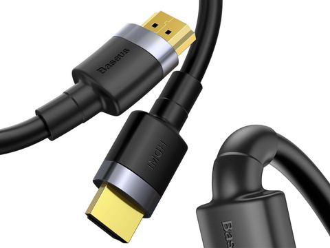 Кабель Baseus Cafule FULL HD 4K 60Hz 3D HDMI-HDMI 2.0 5м чорно-сірий