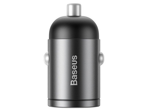 Ładowarka samochodowa Baseus mini QC 3.0 5A 30W Czarna