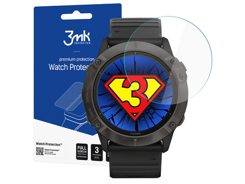 Folia ochronna na ekran x3 3mk Watch Protection od Garmin Fenix ​​​​6x Pro