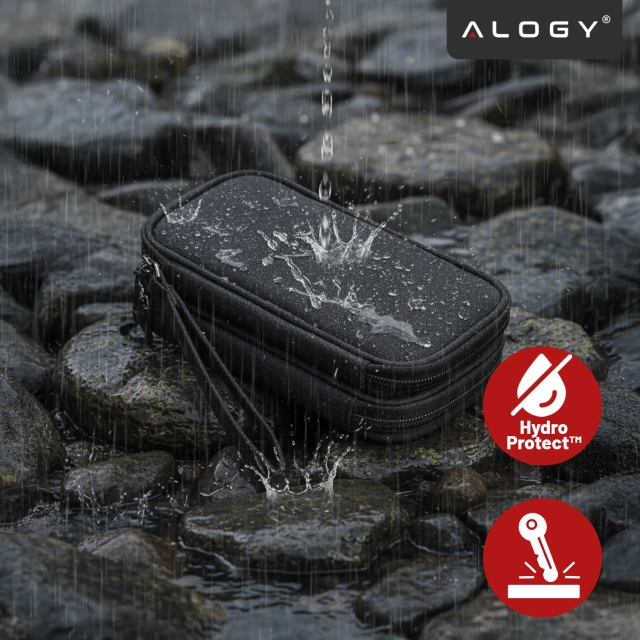 Ochranné puzdro na notebook, MacBook Air Pro 13,3" Alogy Hard Foam Bag pre 13-14" notebooky čierne