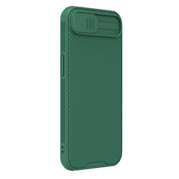 Захисний чохол для iPhone 16e Nillkin CamShield Pro зеленого кольору