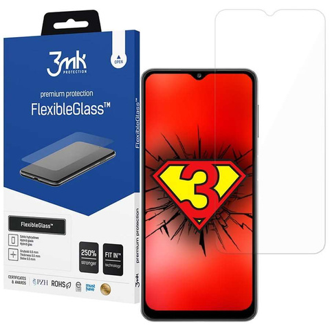 Ochranné hybridní sklo 3mk Flexible Glass 7H pro Samsung Galaxy A22 5G