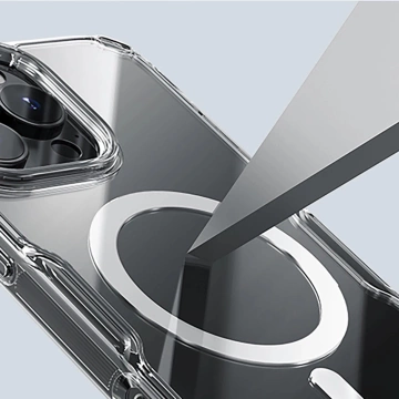 Чохол для iPhone 16 Nillkin Nature Pro MagSafe прозорий