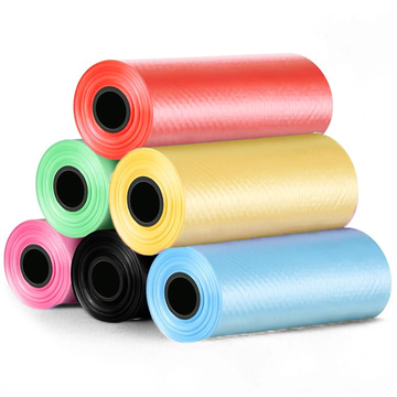 Garbage bags small mini colorful mix of colors 6 rolls x15 bag set 3L [90pcs] Alogy