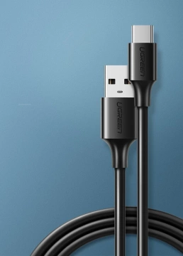Кабель Ugreen USB - USB Type C 2 A 2м чорний (60118)