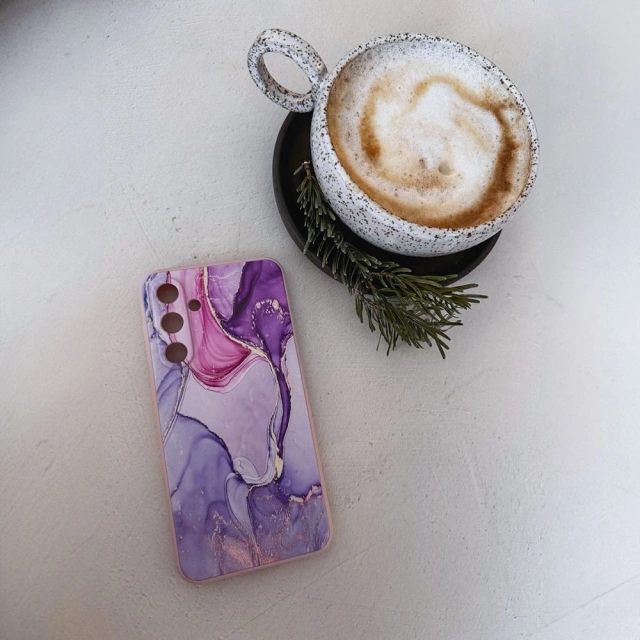 Icon cover case for Samsung Galaxy M15 5G Marble