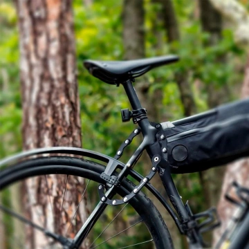 Rockbros WD795 skládací zámek na kolo - černý