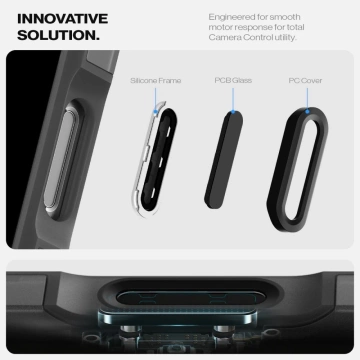 Kryt Spigen Tough Armor „T“ MagSafe pre iPhone 16 Pro, čierny