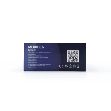 Mobiola GSM-Telefon mit Tischladegerät, 2,2" TFT, DualSIM, microSD für Senioren