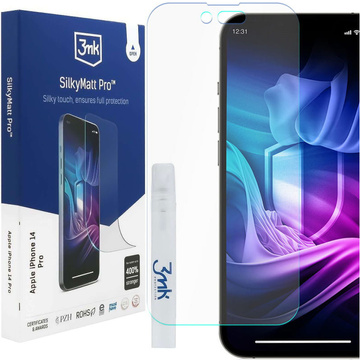 Матова захисна плівка 3MK Silky Matt Pro для Apple iPhone 14 Pro 6.1".