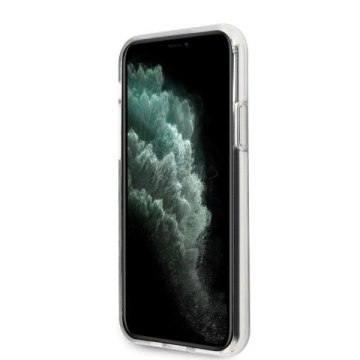 Guess GUHCN65IMLFL02 iPhone 11 Pro Max liliově/lila květinová kolekce N°2