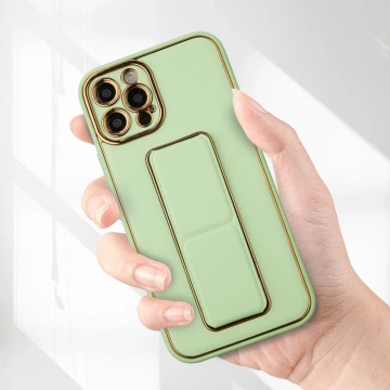 Новий чохол Kickstand Case для iPhone 13 Pro з підставкою синього кольору