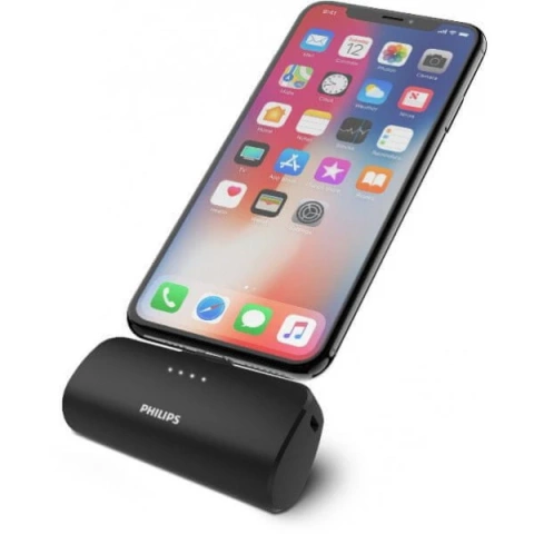 Компактний зовнішній акумулятор Philips 2500 мАг з USB-C