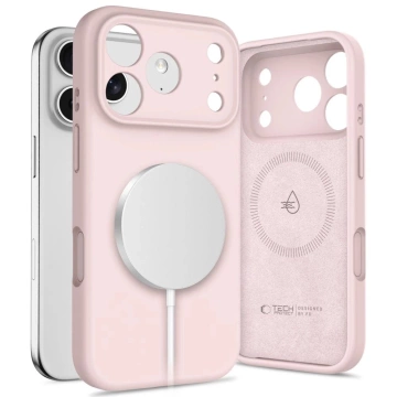 Etui do iPhone 17 Pro Tech-Protect Silicone MagSafe Różowe