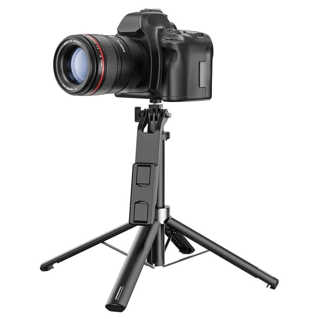 Selfie tyč HOCO K21 s Bluetooth dálkovým ovládáním a stativem 1,37 m