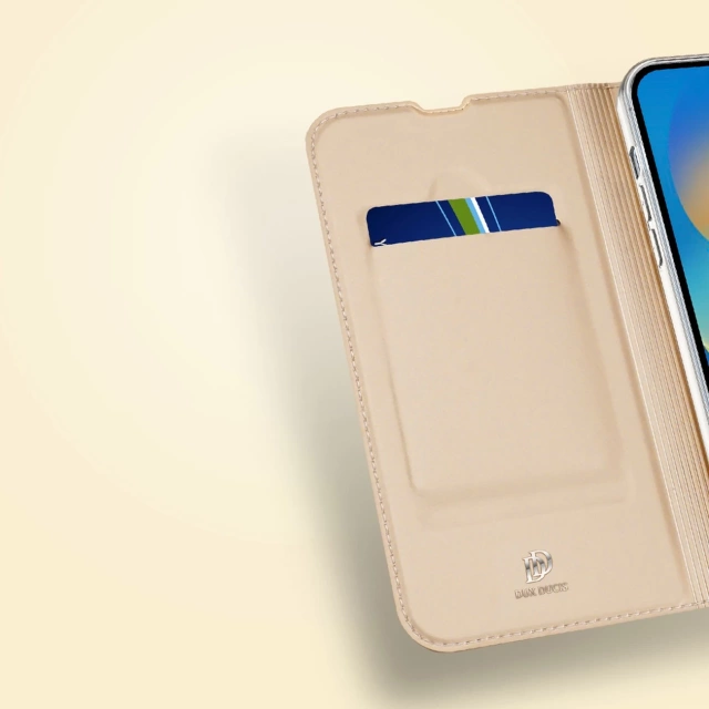 Dux Ducis Skin Pro kabura etui pokrowiec z klapką iPhone 14 Pro Max niebieski